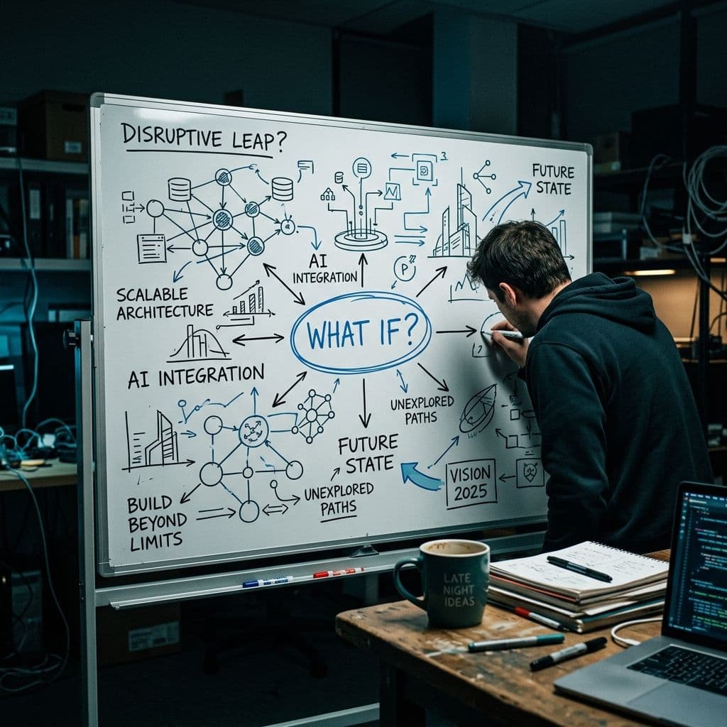 I remember the late-night whiteboard session, coffee long cold.